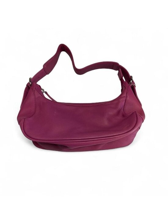 Osgoode Marley Handbags - Osgoode Marley Pink Leather Crescent Shoulder Bag Purse Y2K Hobo Casual Vibrant
